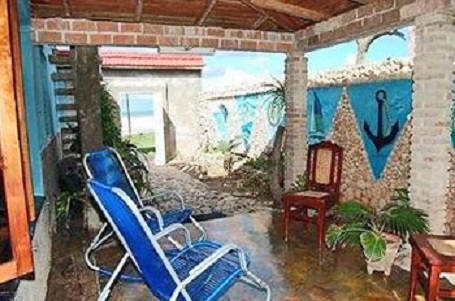 'Patio' Casas particulares are an alternative to hotels in Cuba.